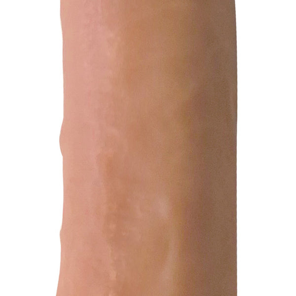 Big Shot Vibrating Remote Control Silicone Dildo - 9 Inch
