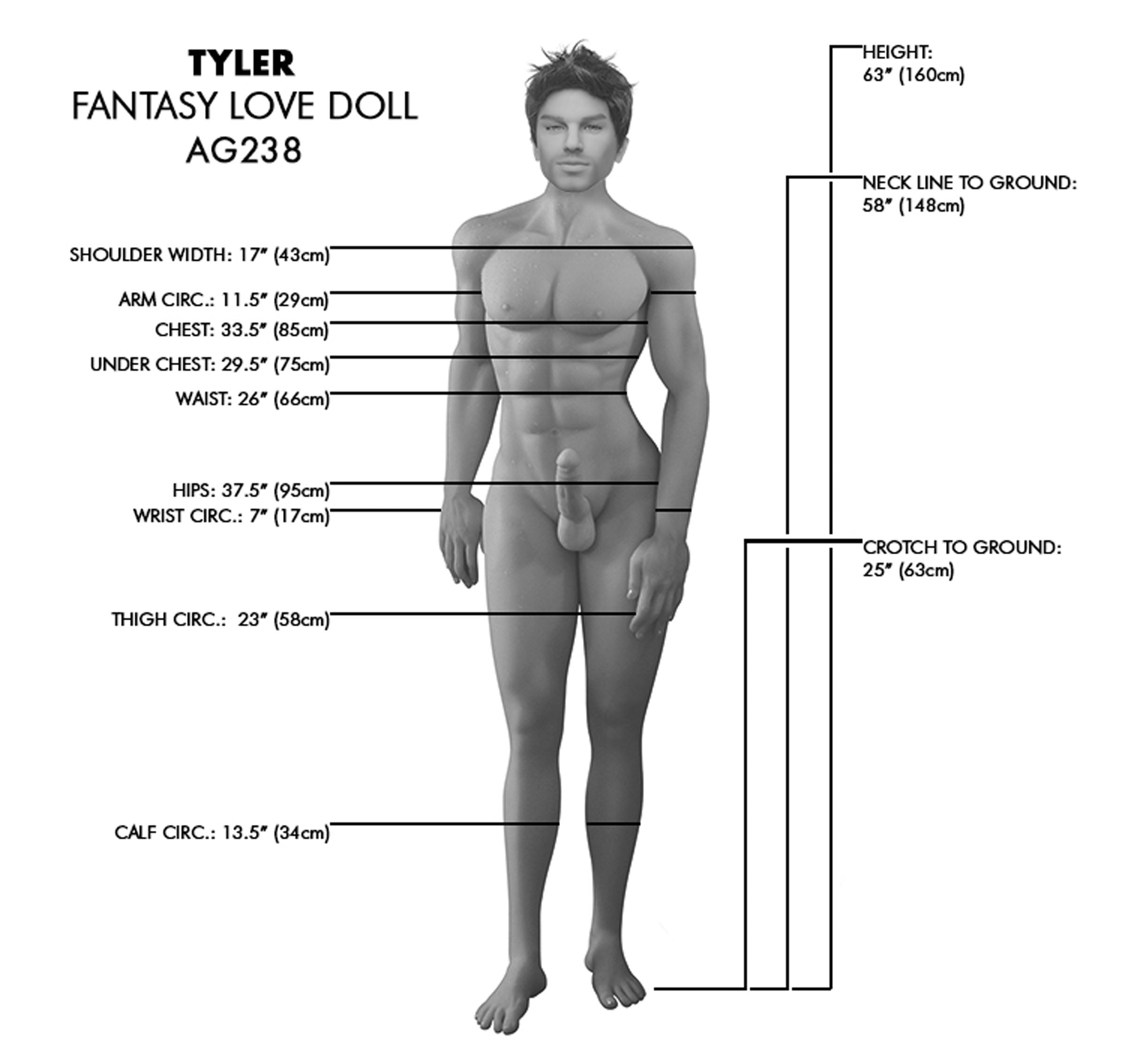 Tyler Premium Fantasy Male Love Doll