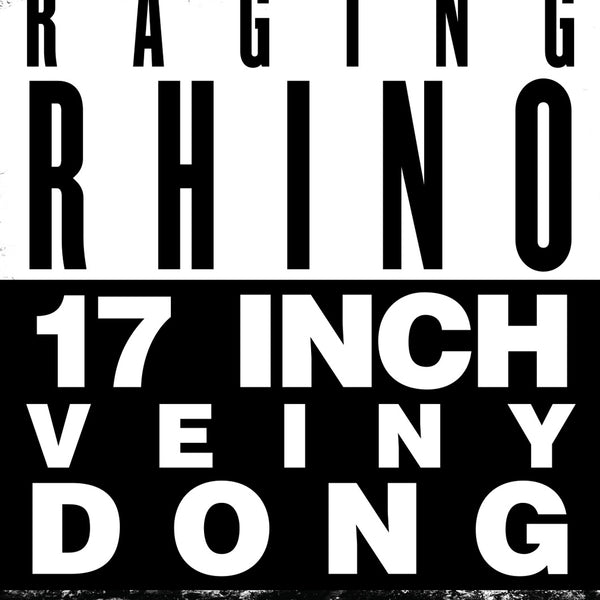 Raging Rhino 17 Inch Veiny Dildo -