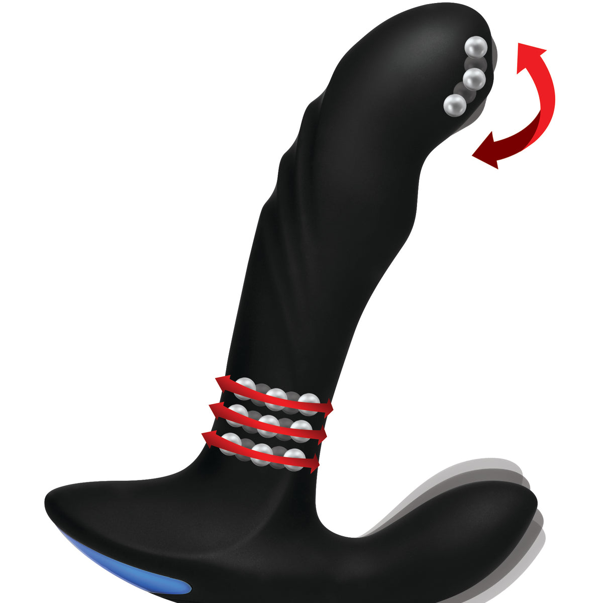 17X P-Trigasm 3-in-1 Silicone Prostate Stimulator