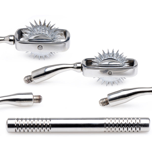 Deluxe Wartenberg Wheel Set with Travel Case