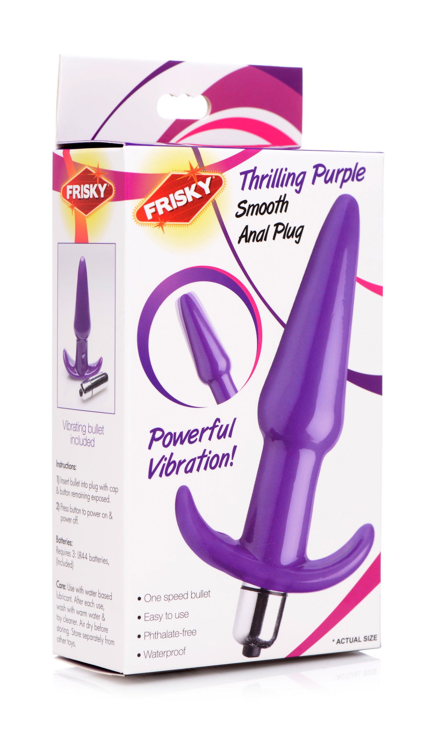 Smooth Vibrating Anal Plug