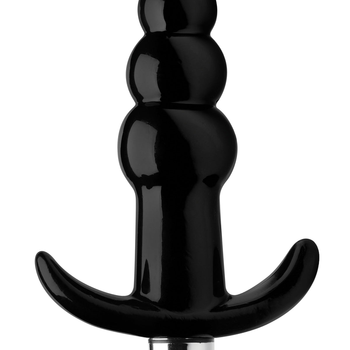 Ribbed Vibrating Butt Plug -