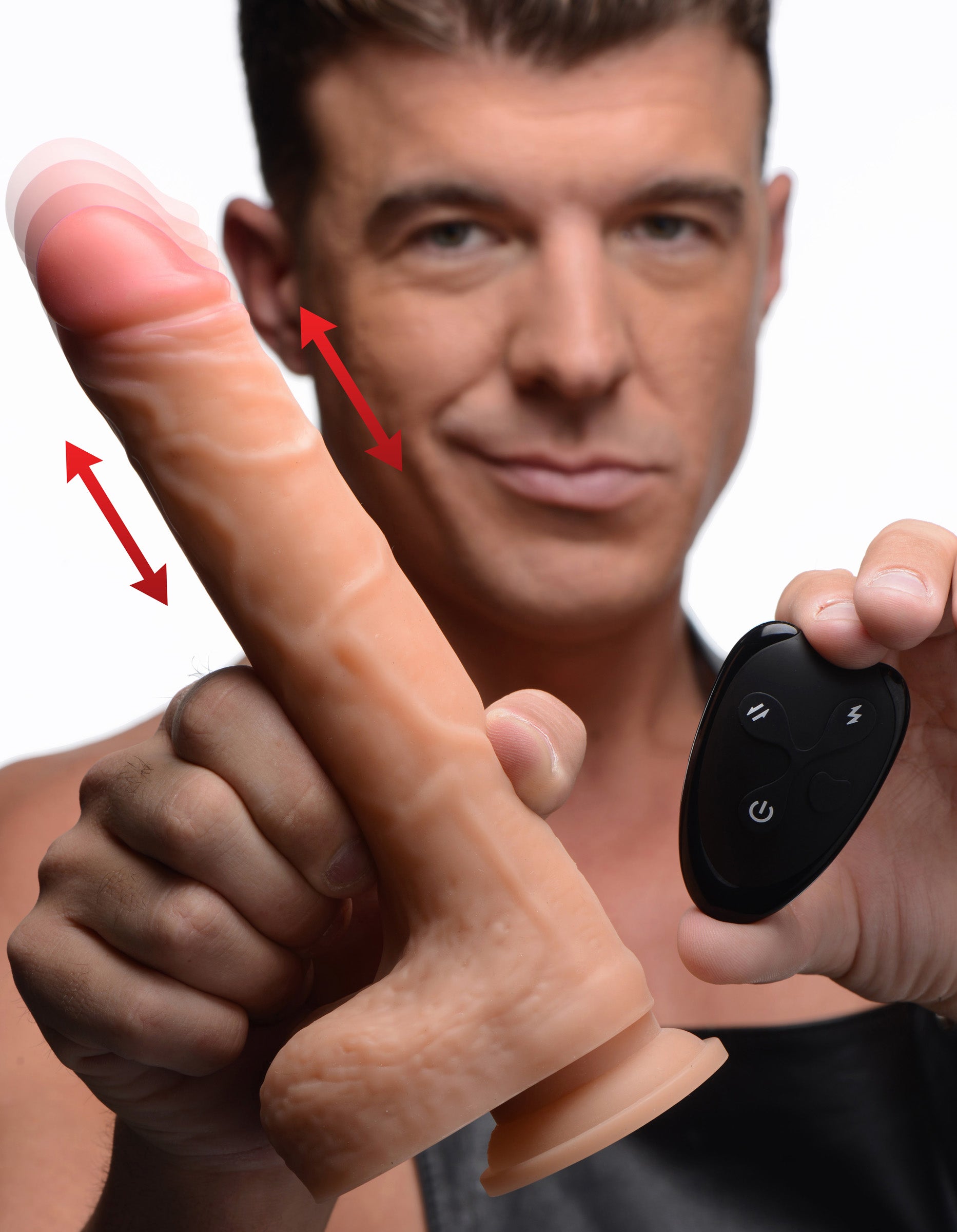 7X Thrusting Dildo with Remote Control