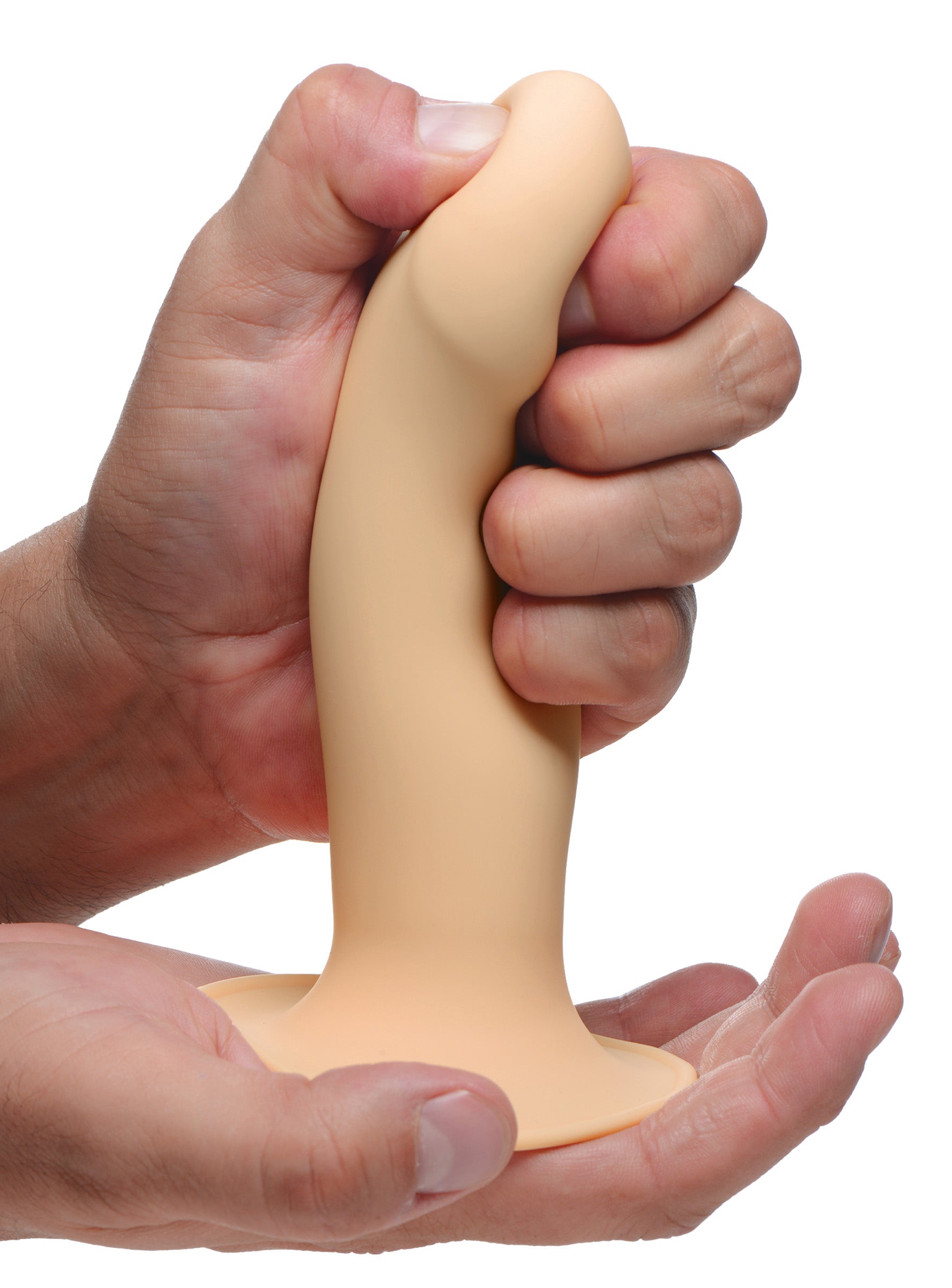 Squeezable Phallic Dildo