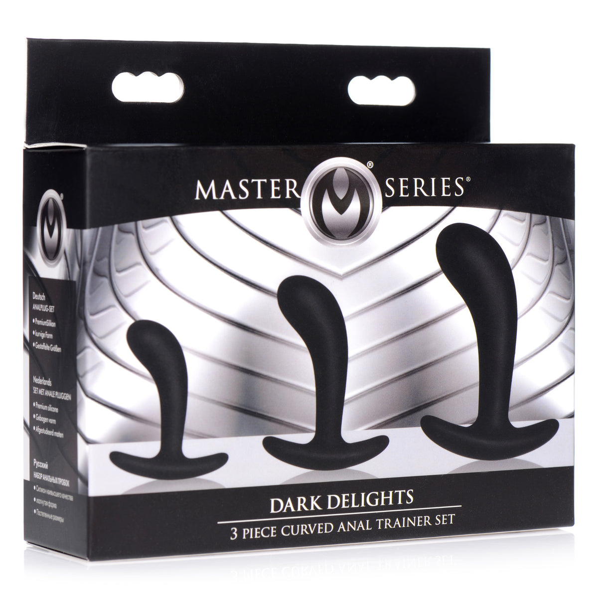 Dark Delights 3 Piece Curved Anal Trainer Set