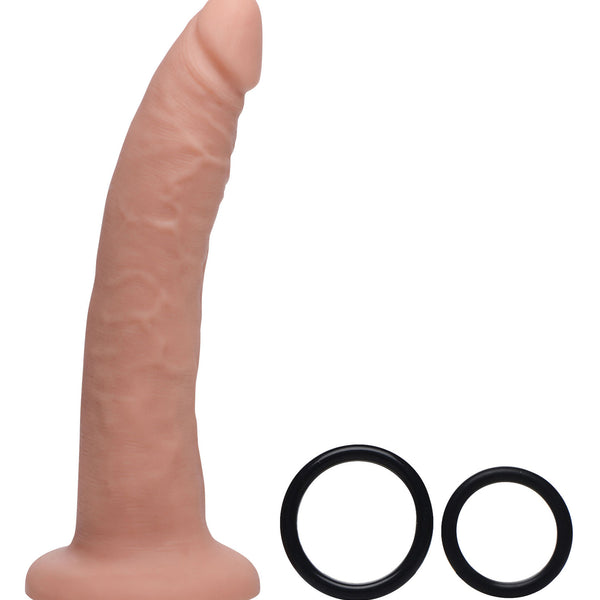 Charmed 7.5 Inch Silicone Dildo with Harness