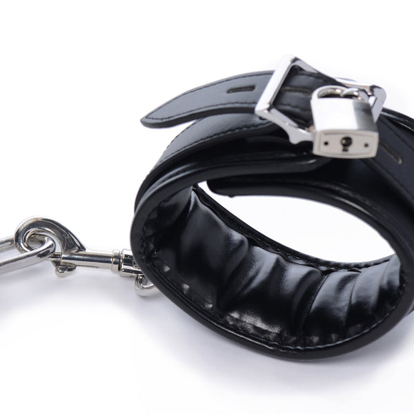Squat Anal Impaler with Spreader Bar and Cuffs
