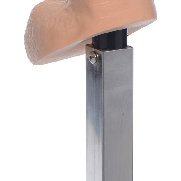Squat Anal Impaler with Spreader Bar and Cuffs