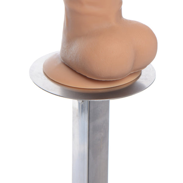 Squat Anal Impaler with Spreader Bar and Cuffs