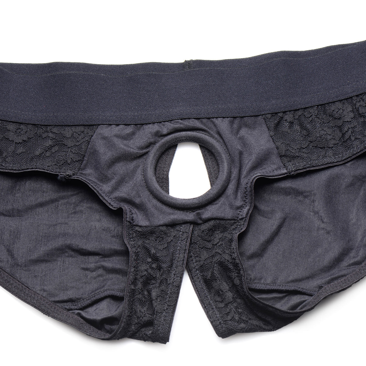 Lace Envy  Crotchless Panty Harness - L-XL