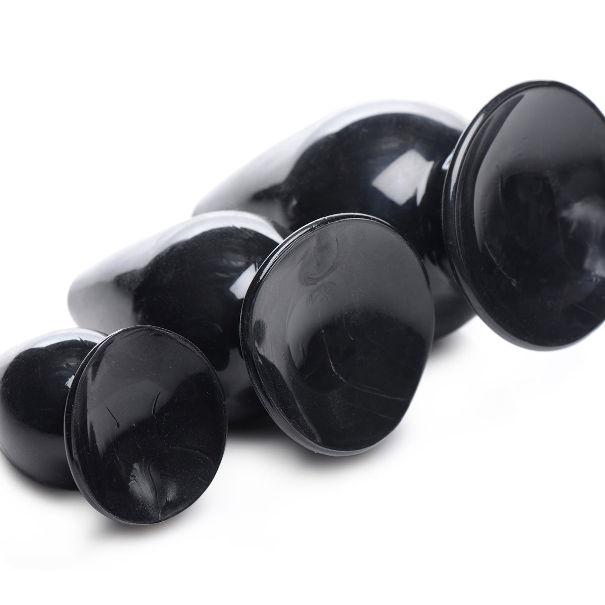 Triple Cones 3 Piece Anal Plug Set -