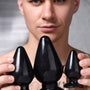 Triple Cones 3 Piece Anal Plug Set -