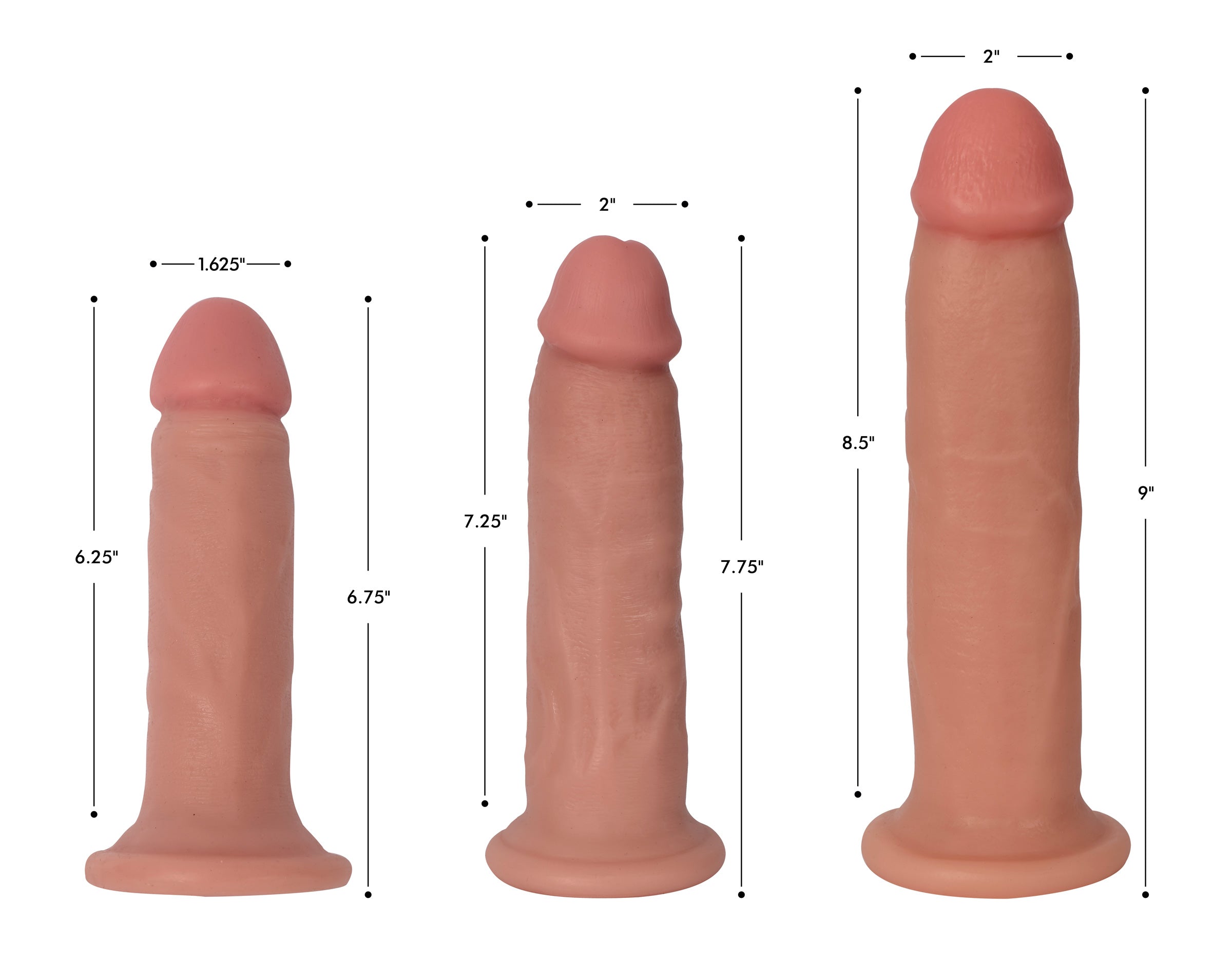 Jock Light Bareskin Dildo - 7 Inch