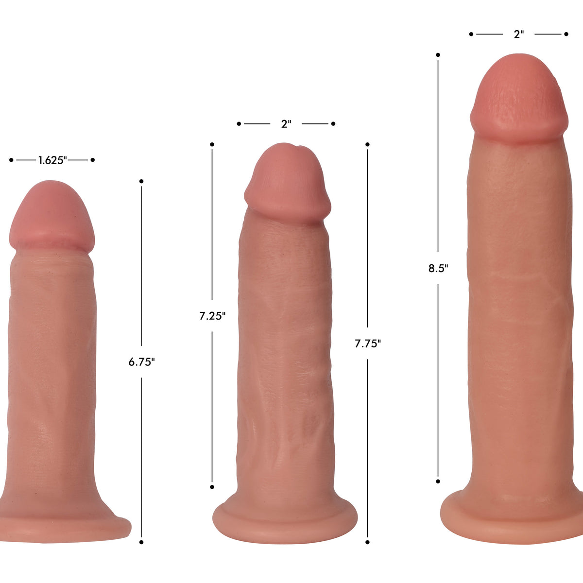 Jock Light Bareskin Dildo - 9 Inch