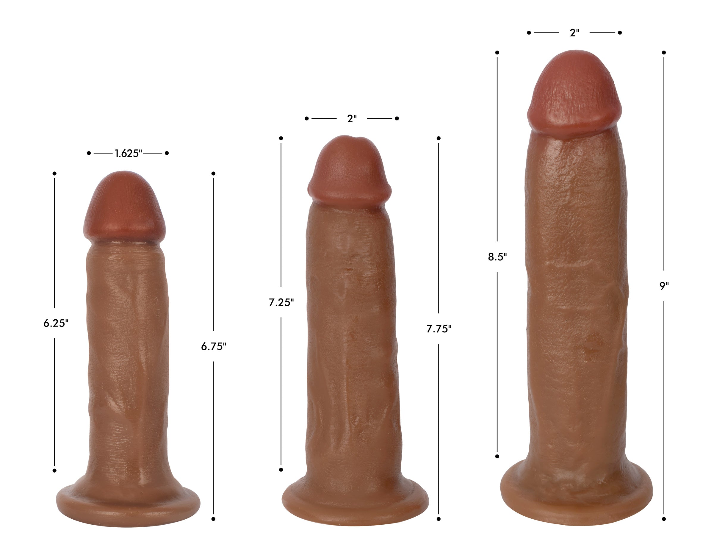 Jock Light Bareskin Dildo - 7 Inch