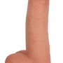 Jock Light Bareskin Dildo with Balls - 8 Inch
