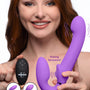 10X Remote Control Ergo-Fit G-Pulse Inflatable and Vibrating Strapless Strap-on -