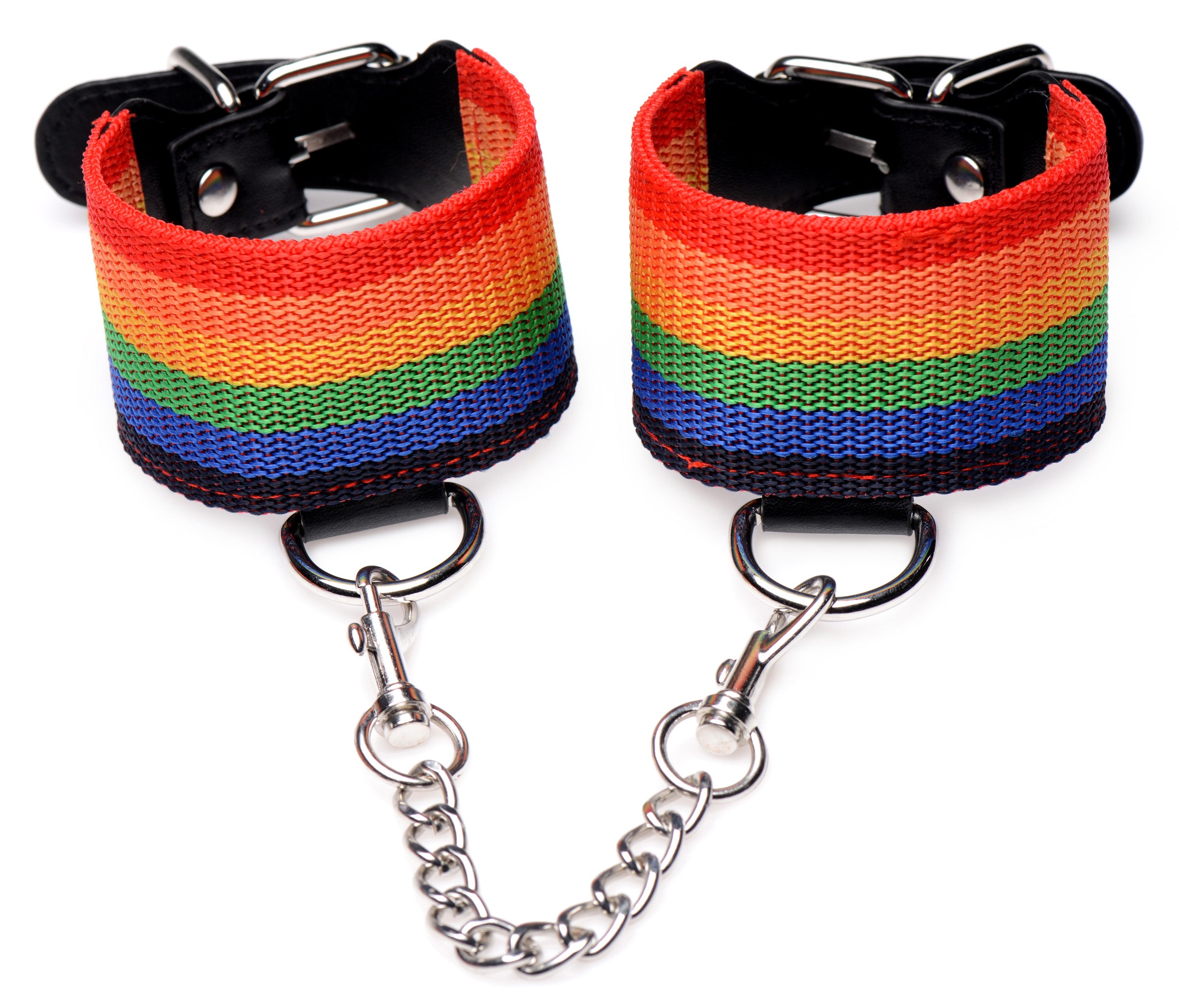 Kinky Pride Rainbow Bondage Set