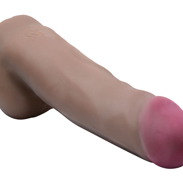 Dark Dual Density Squirting Dildo - 7 Inch