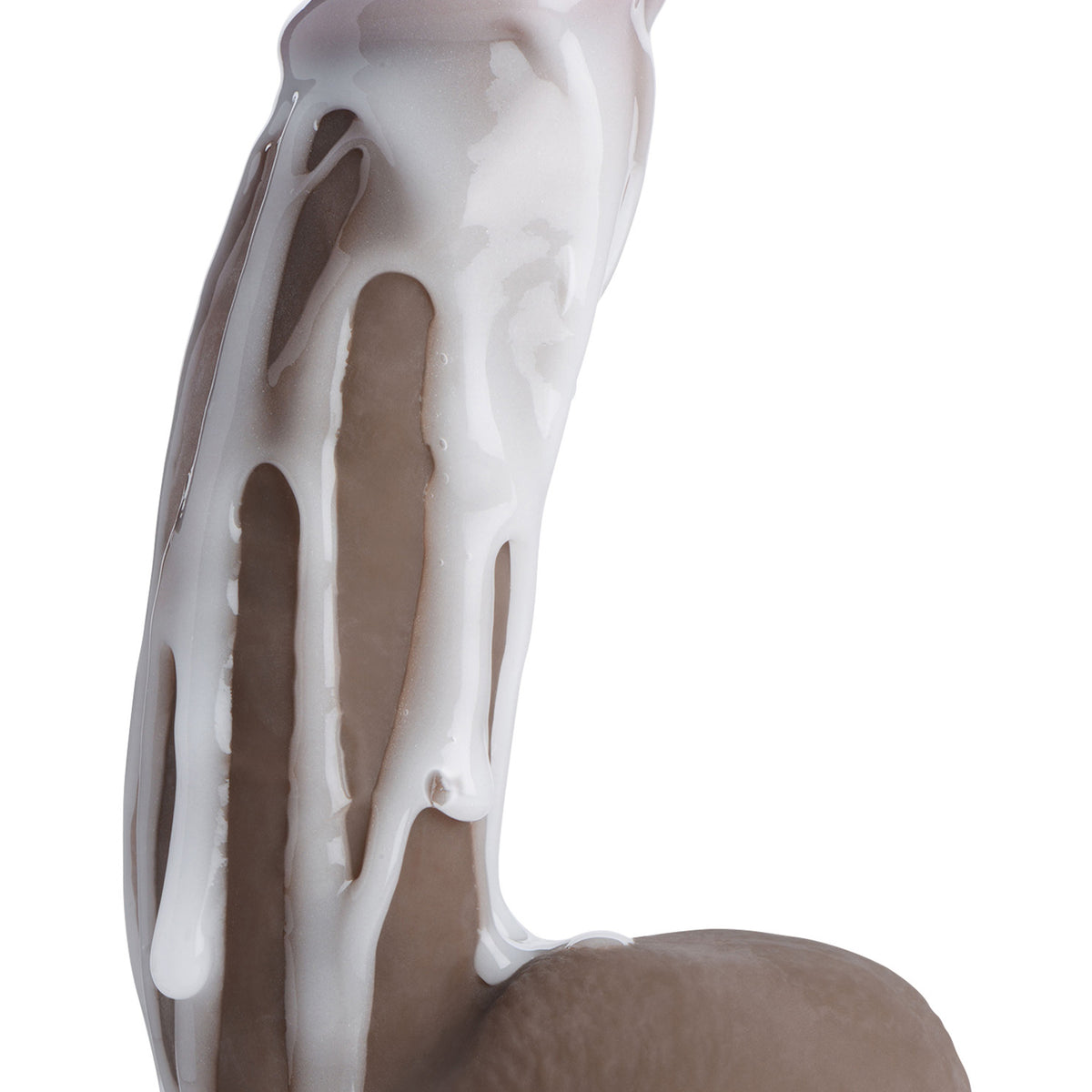 Dual Density Squirting Dildo - 8 Inch