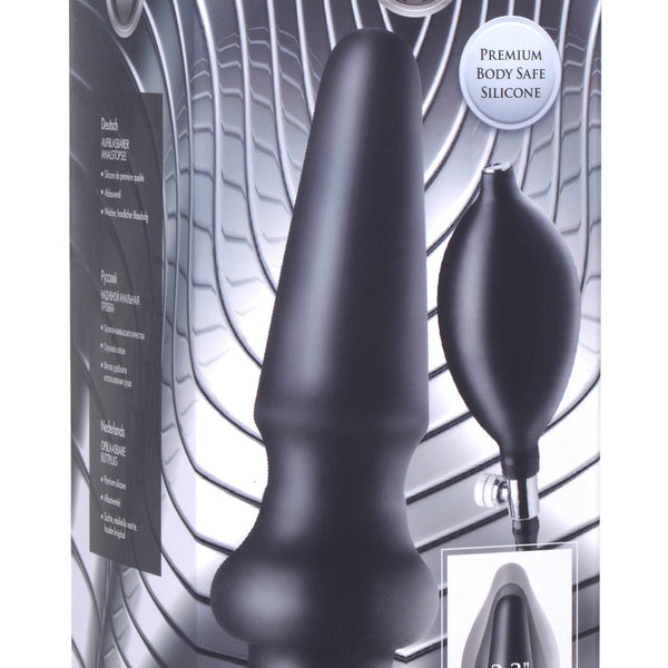 Ass-Pand Large Inflatable Silicone Anal Plug