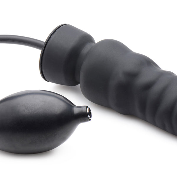 Dick-spand Inflatable Silicone Dildo