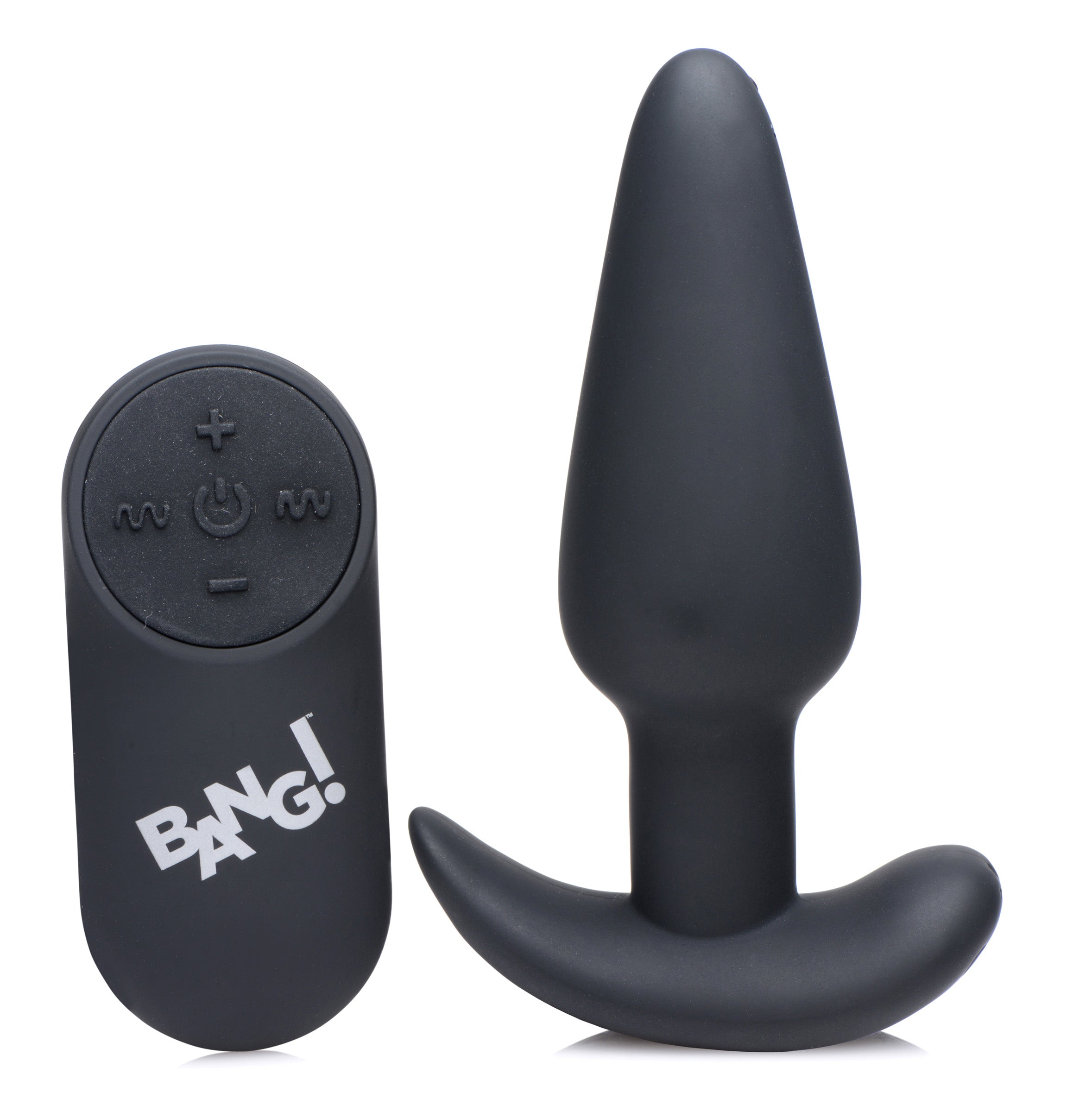 Remote Control 21X Vibrating Silicone Butt Plug