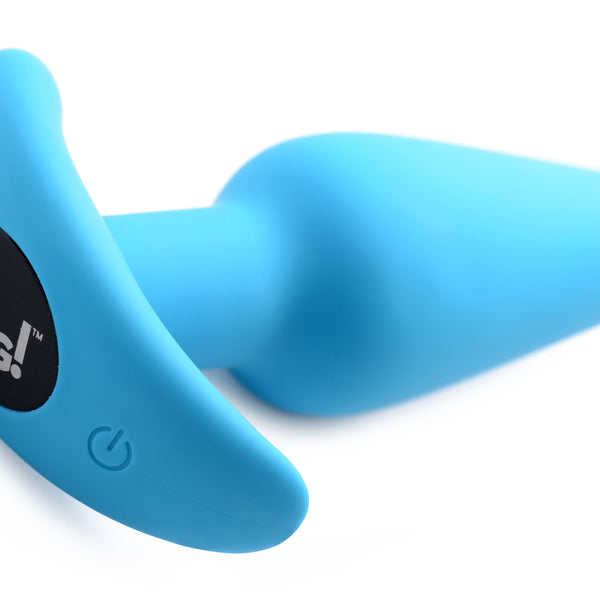 Remote Control 21X Vibrating Silicone Butt Plug -