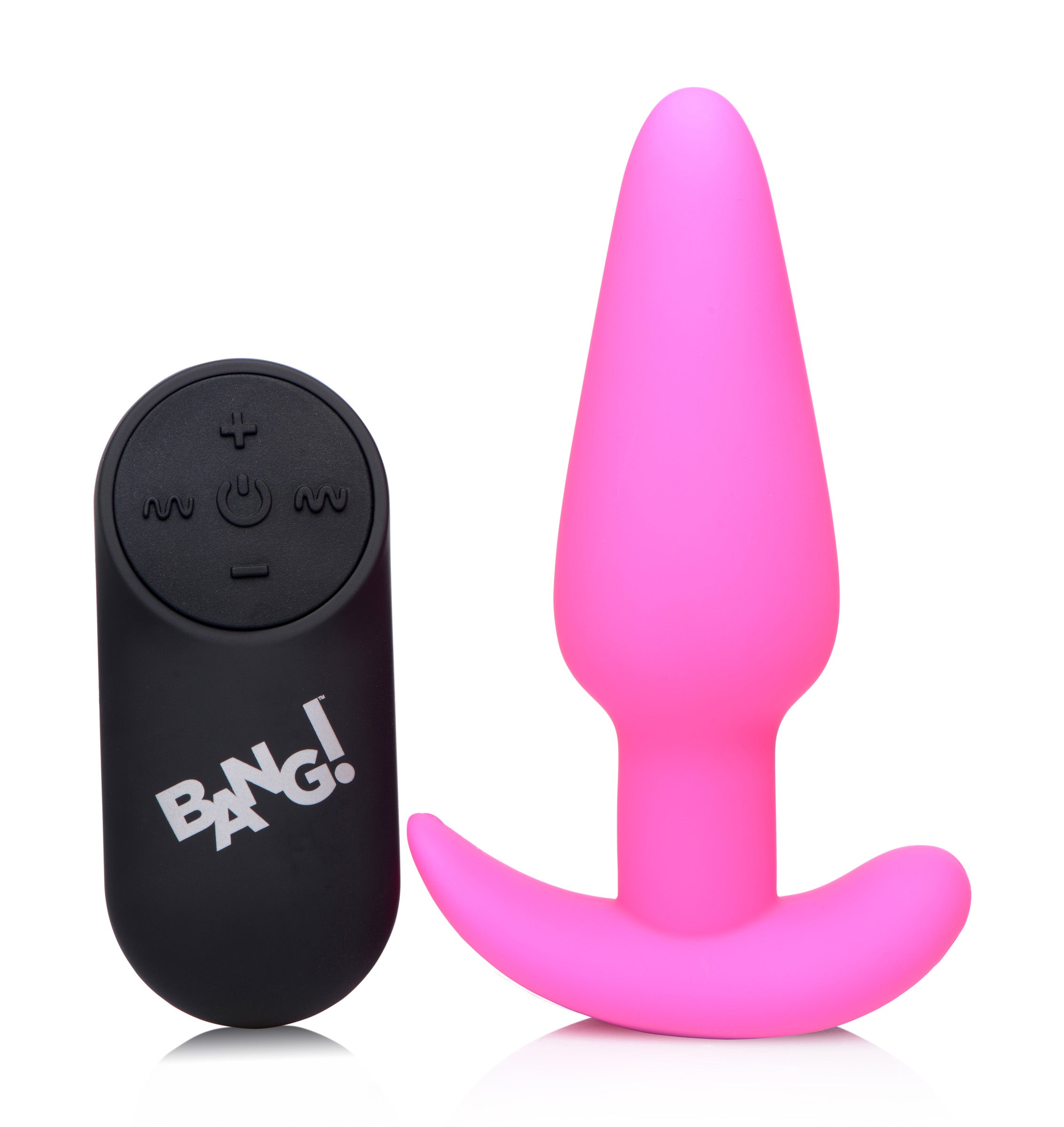 Remote Control 21X Vibrating Silicone Butt Plug