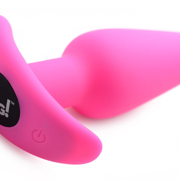 Remote Control 21X Vibrating Silicone Butt Plug -