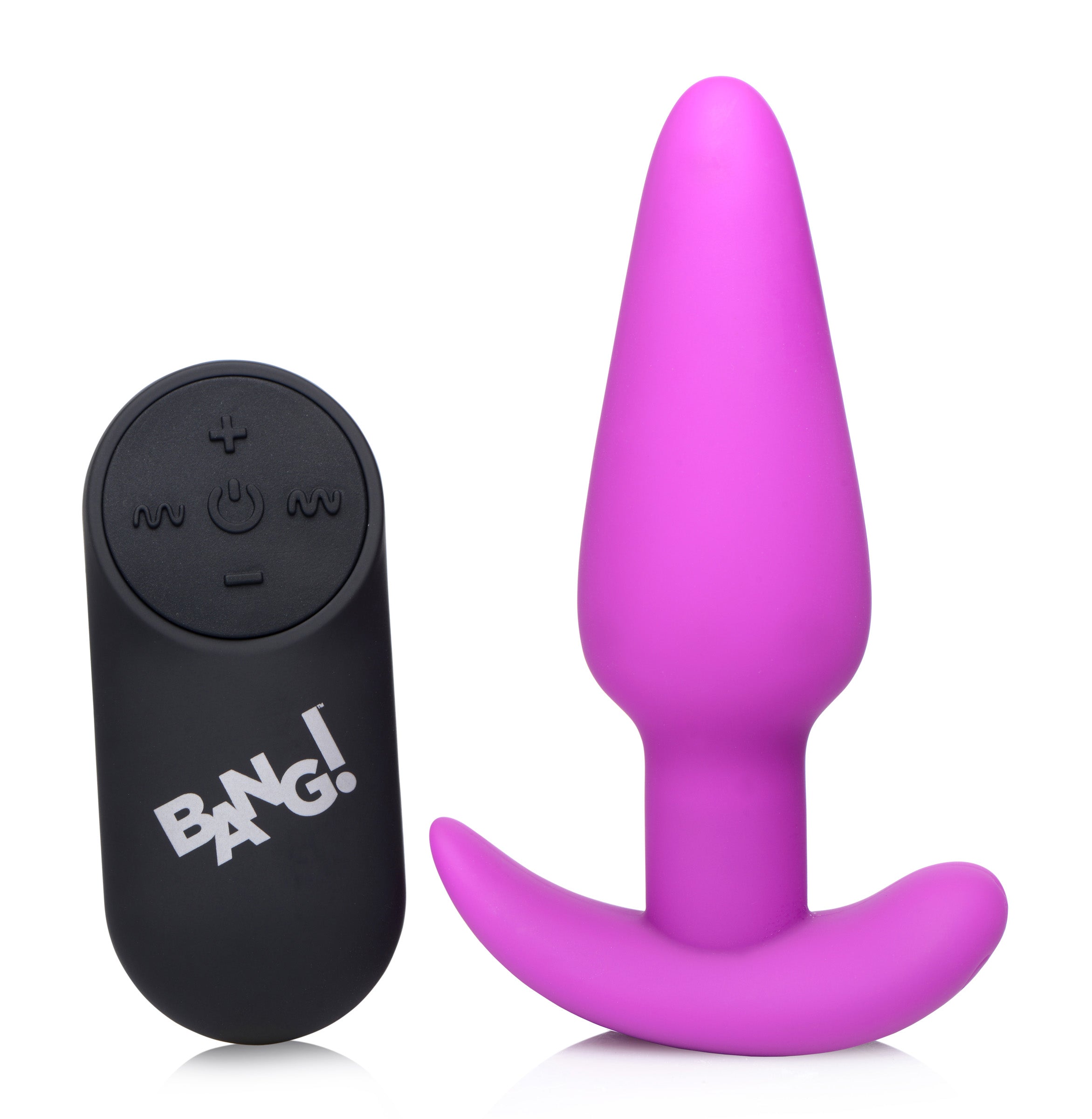 Remote Control 21X Vibrating Silicone Butt Plug