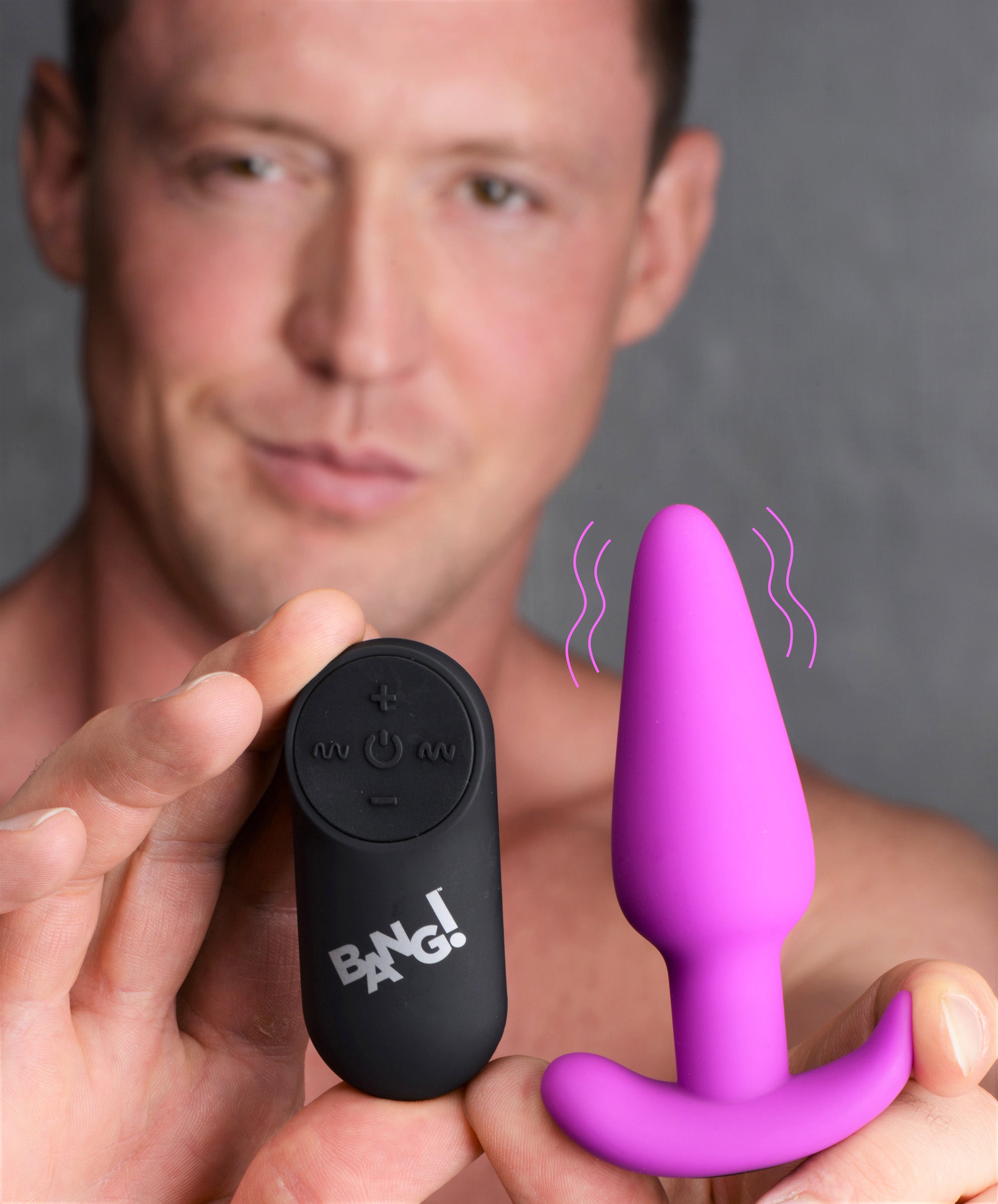 Remote Control 21X Vibrating Silicone Butt Plug