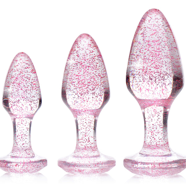 Glitter Gem Anal Plug Set -