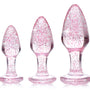 Glitter Gem Anal Plug Set -