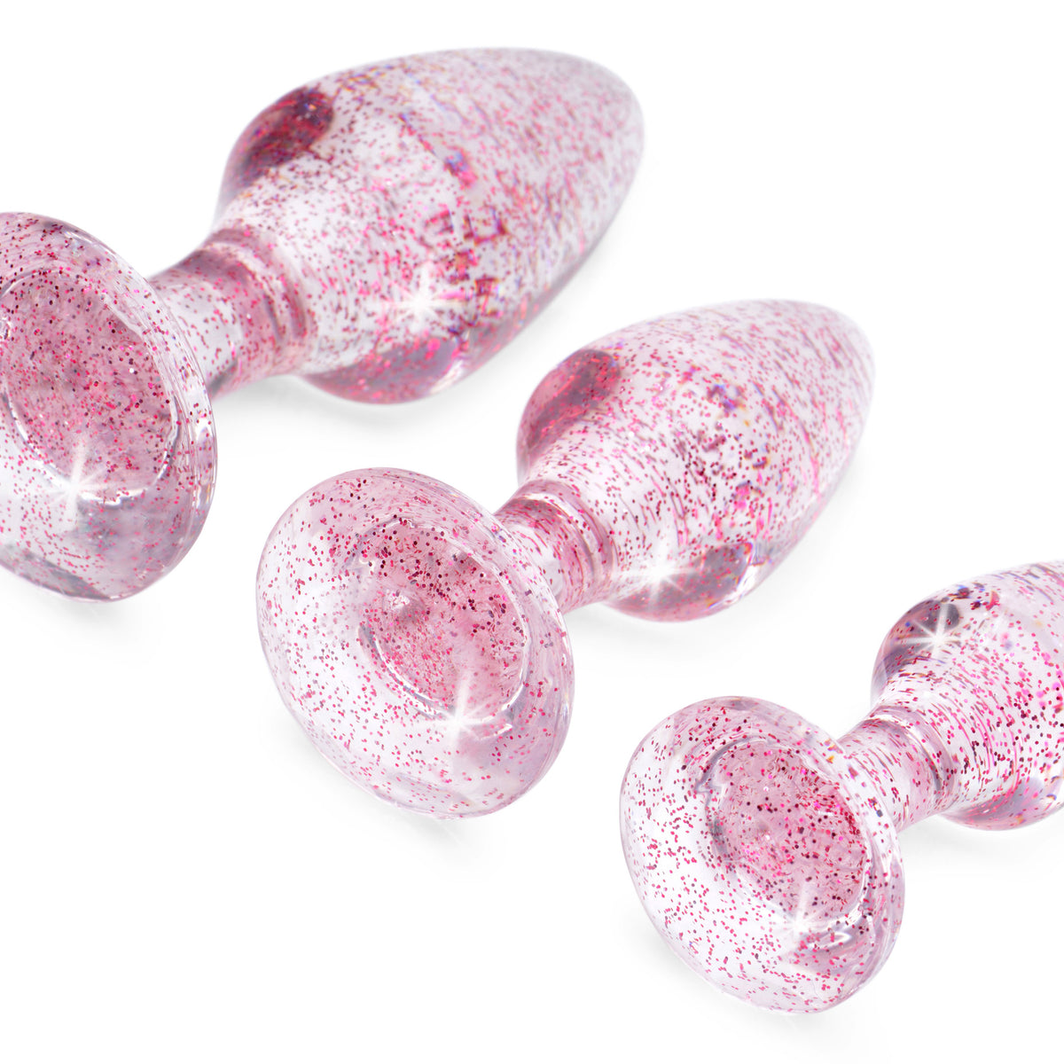 Glitter Gem Anal Plug Set -