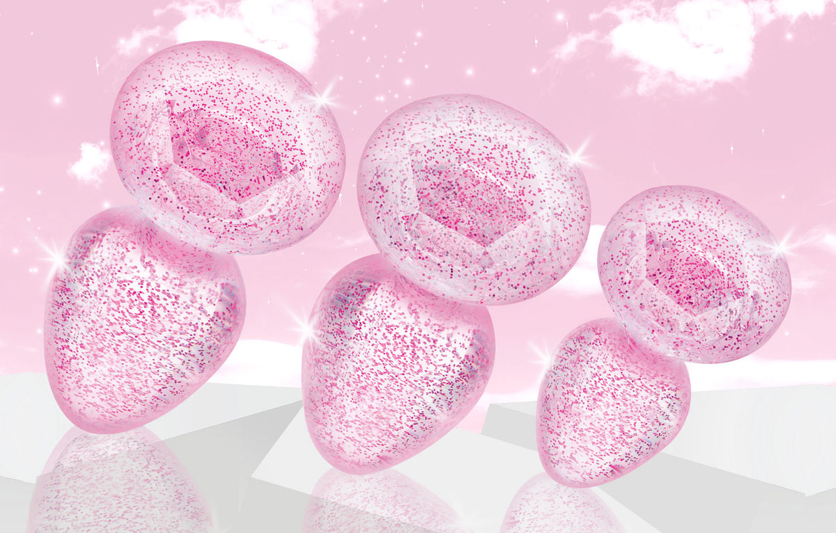 Glitter Gem Anal Plug Set -
