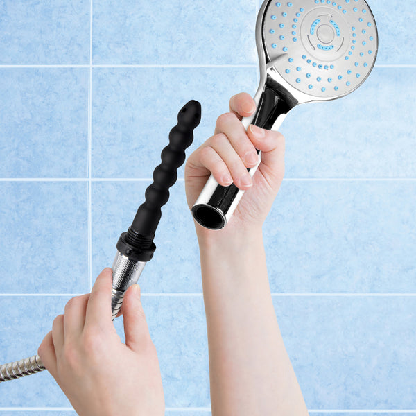 Discreet Silicone Shower Enema Set