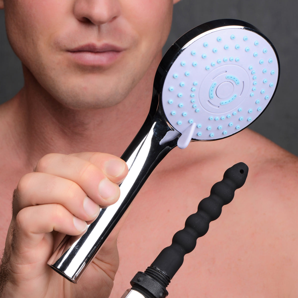 Discreet Silicone Shower Enema Set