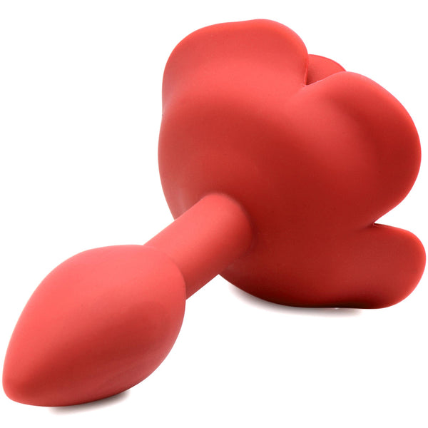 Booty Bloom Silicone Rose Anal Plug - Small