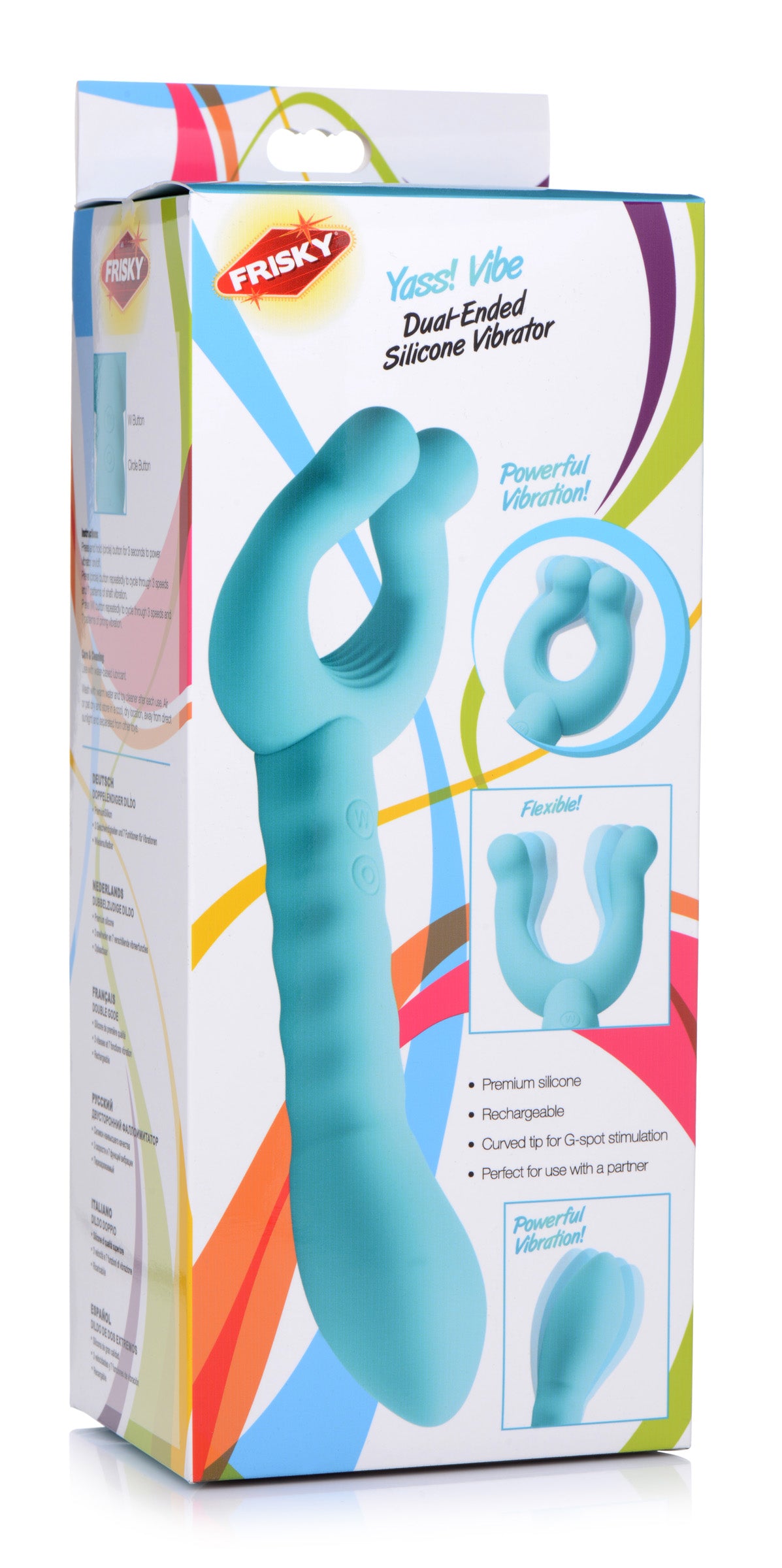 Yass! Vibe Dual-Ended Silicone Vibrator