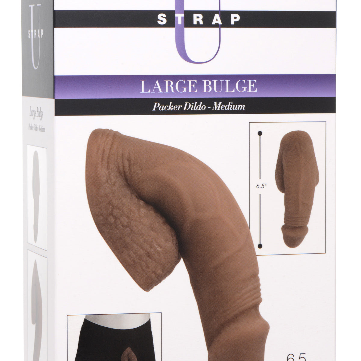 Large Bulge Packer Dildo - Light