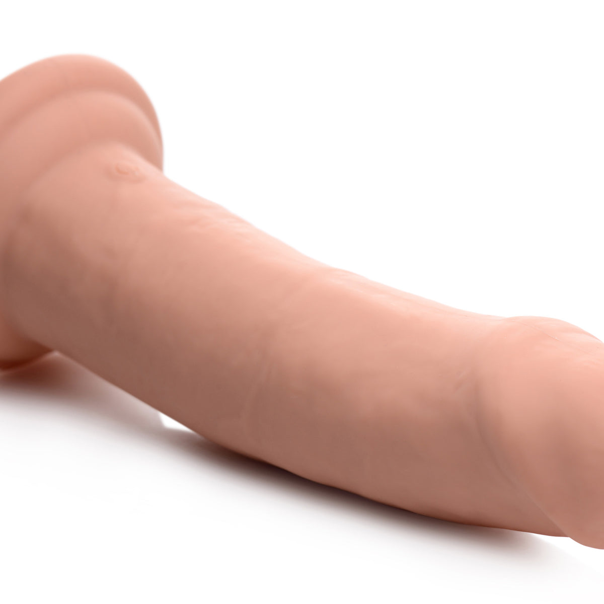 7X Inflatable and Vibrating Remote Control Silicone Dildo - 7 Inch