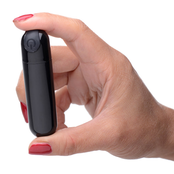 10X Rechargeable Vibrating Metallic Bullet -