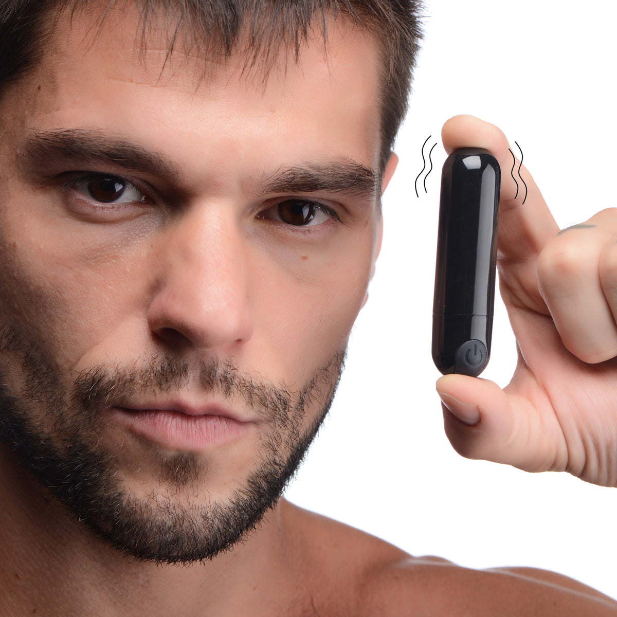 10X Rechargeable Vibrating Metallic Bullet -