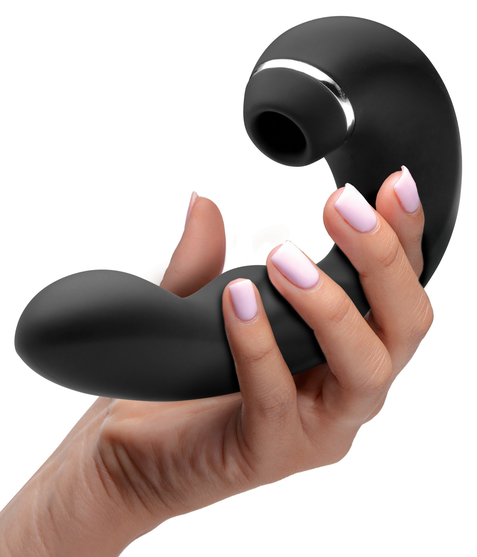 Shegasm 5 Star 10X Tapping G-Spot Silicone Vibrator with Suction