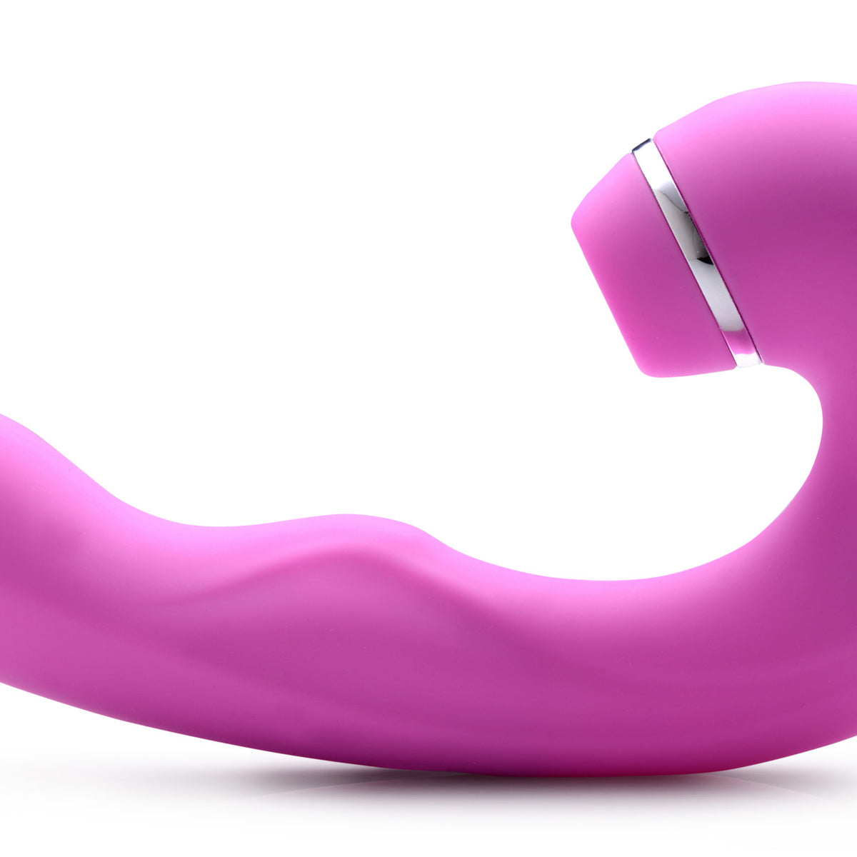 Shegasm 5 Star 10X Tapping G-Spot Silicone Vibrator with Suction -