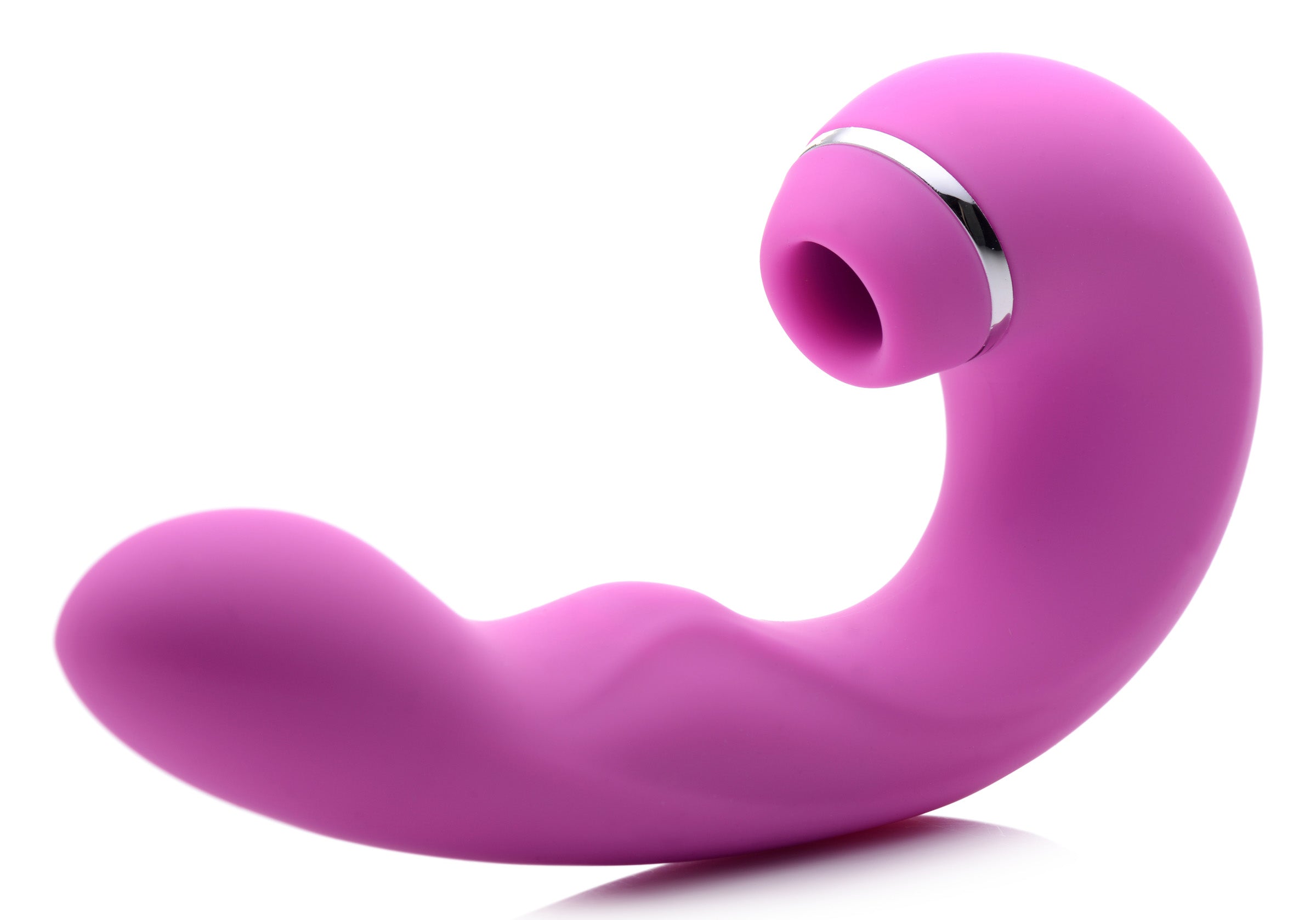 Shegasm 5 Star 10X Tapping G-Spot Silicone Vibrator with Suction