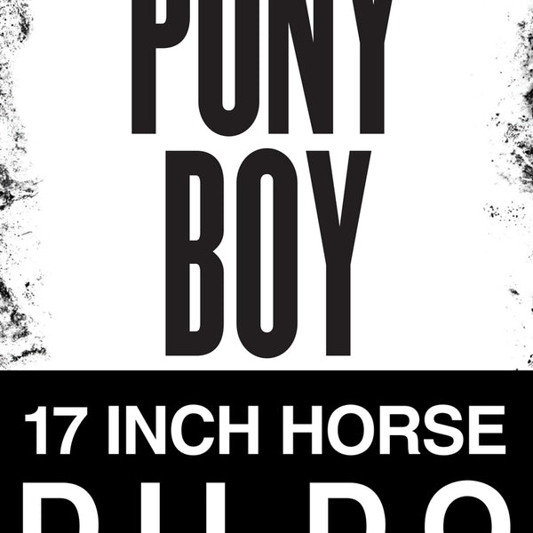 Pony Boy 17 Inch Horse Dildo