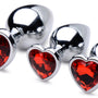 Heart Gem Anal Plug Set